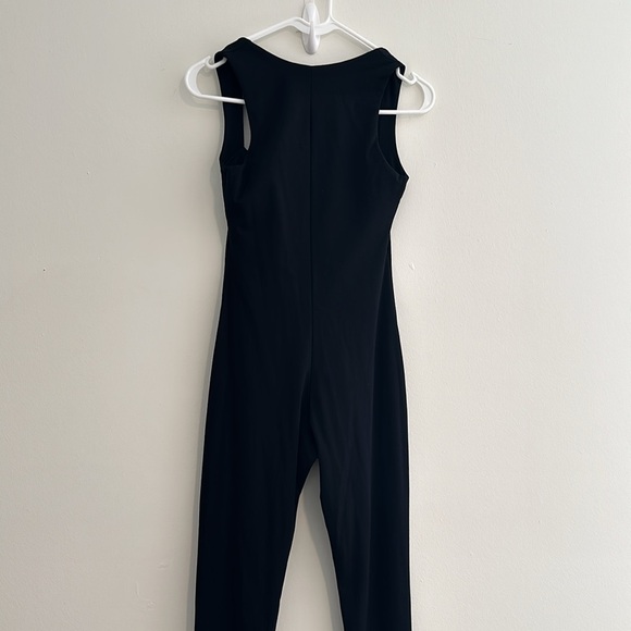 QINSEN Jumpsuit Strappy Square Neck Full Length Leggings Bodycon Onesie Rompers - Picture 5 of 6